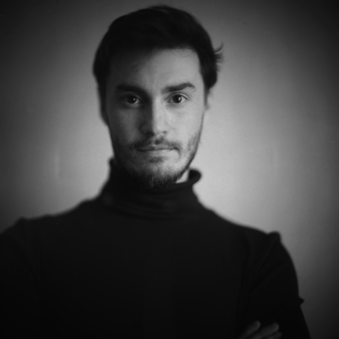 Croatian man studio portrait smiling