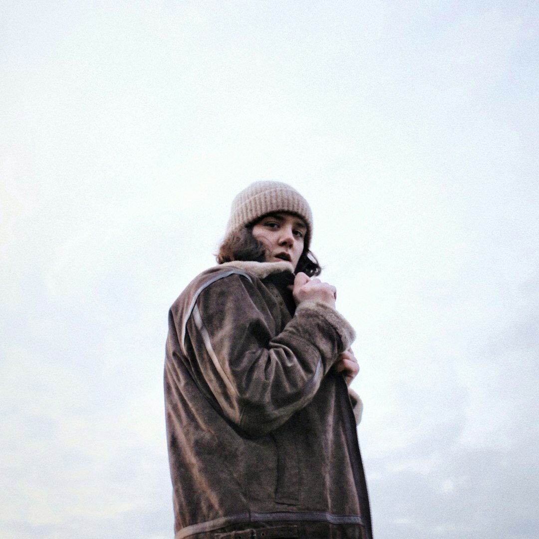 Croatian man outdoor casual portrait