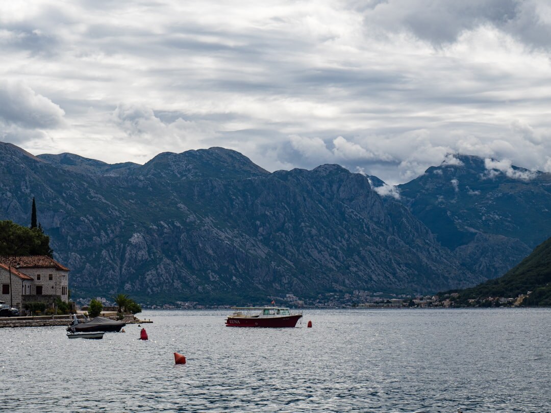 Fishing boats along the Adriatic coast